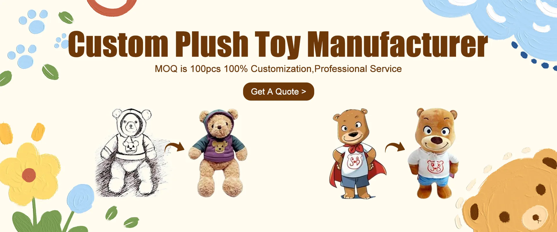 Custom Plush Toy Manufacturer